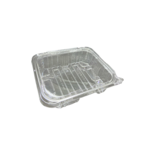 PLS48 防偷吃安全扣透明方形餐盒